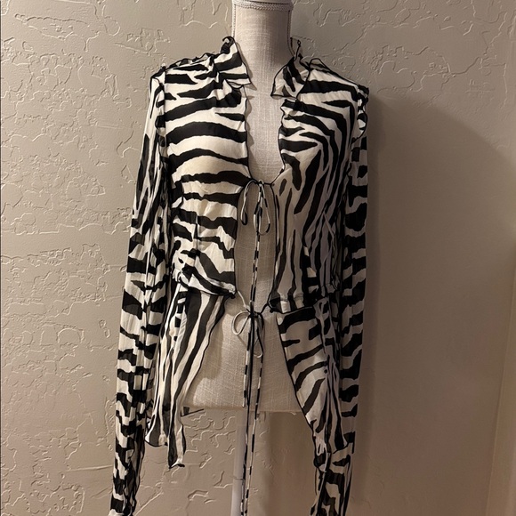 RAT & BOA | ZEPHYR BLOUSE 🦓 NWOT - Picture 6 of 15